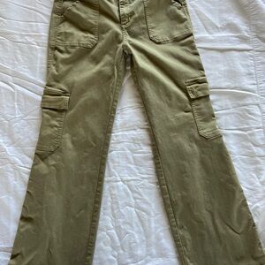 Sneak Peek Women's Tan Cargo Jeans